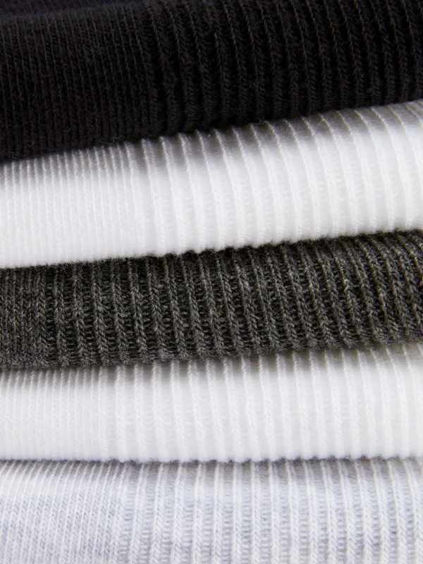 Lot De 5 Paires De Chaussettes Côtelées