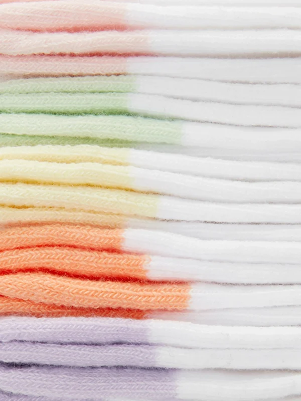 Lot De 5 Paires De Chaussettes à Bord Contrasté