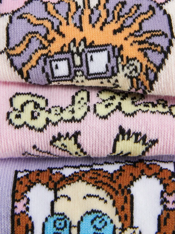 Lot De 3 Paires De Chaussettes Pour Baskets Nickelodeon