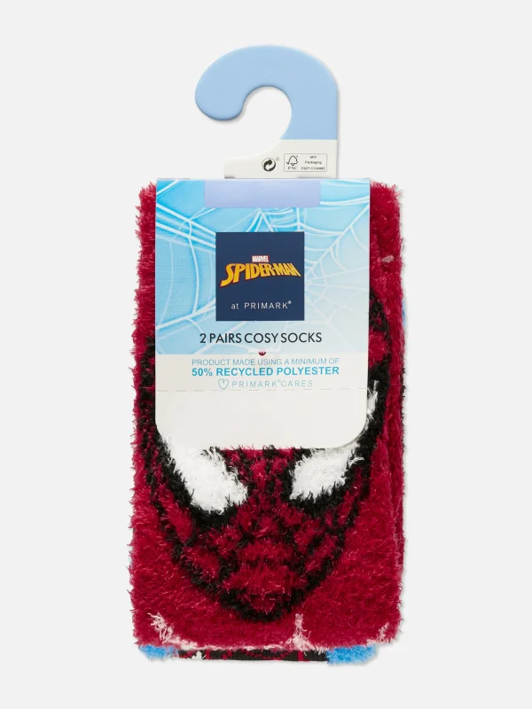 Lot De 2 Paires De Chaussettes Marvel Spider-Man