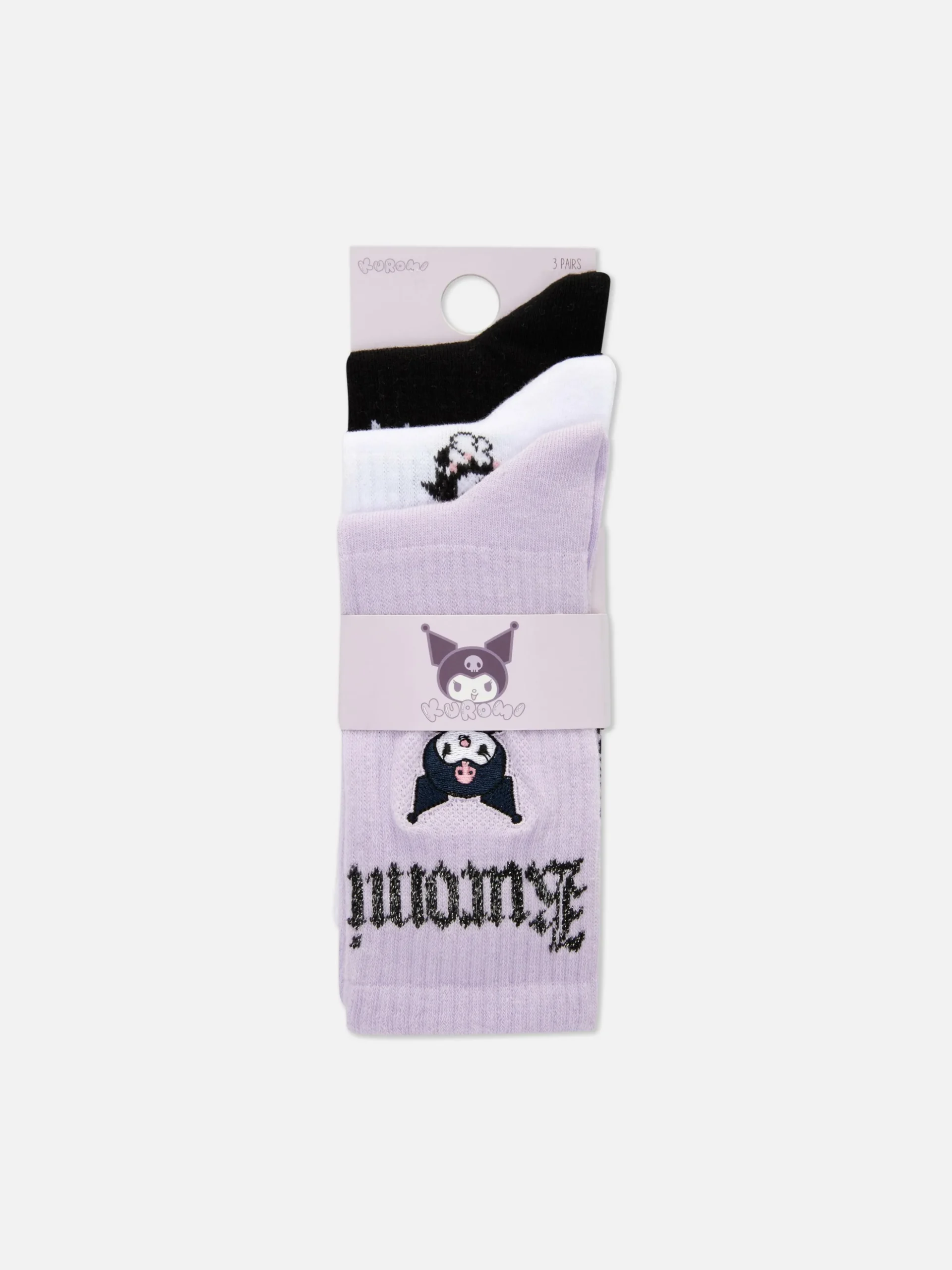 lot_de__paires_de_chausse_2.webp Lot De 2 Paires De Chaussettes Hello Kitty Kuromi