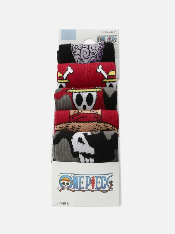 Lot De 5 Paires De Socquettes One Piece