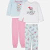Lot De 2 Pyjamas Longs à Motif Chat