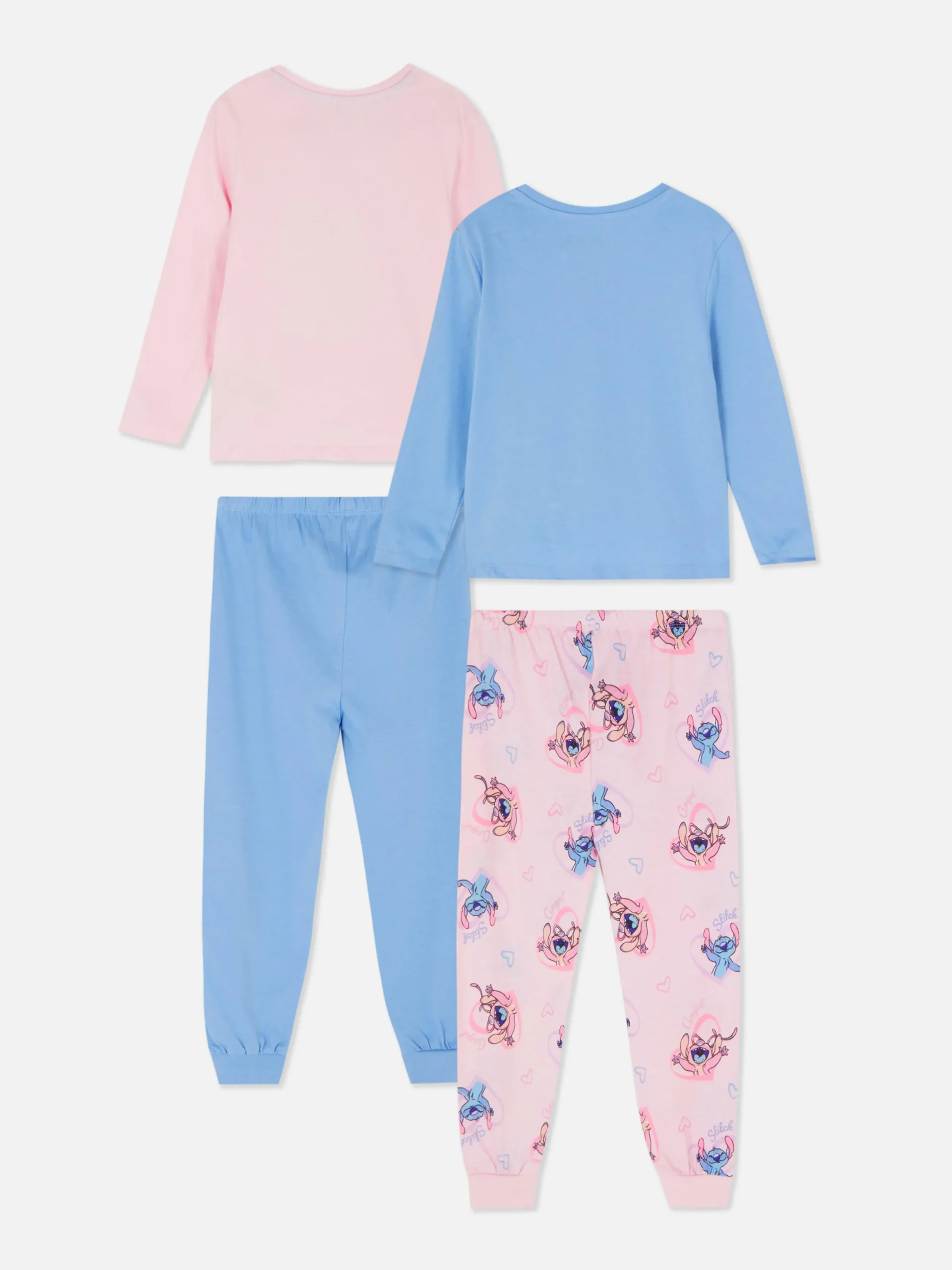 lot_de__pyjamas_longs_dis_1.webp Lot De 2 Pyjamas Longs Disney Stitch & Angel