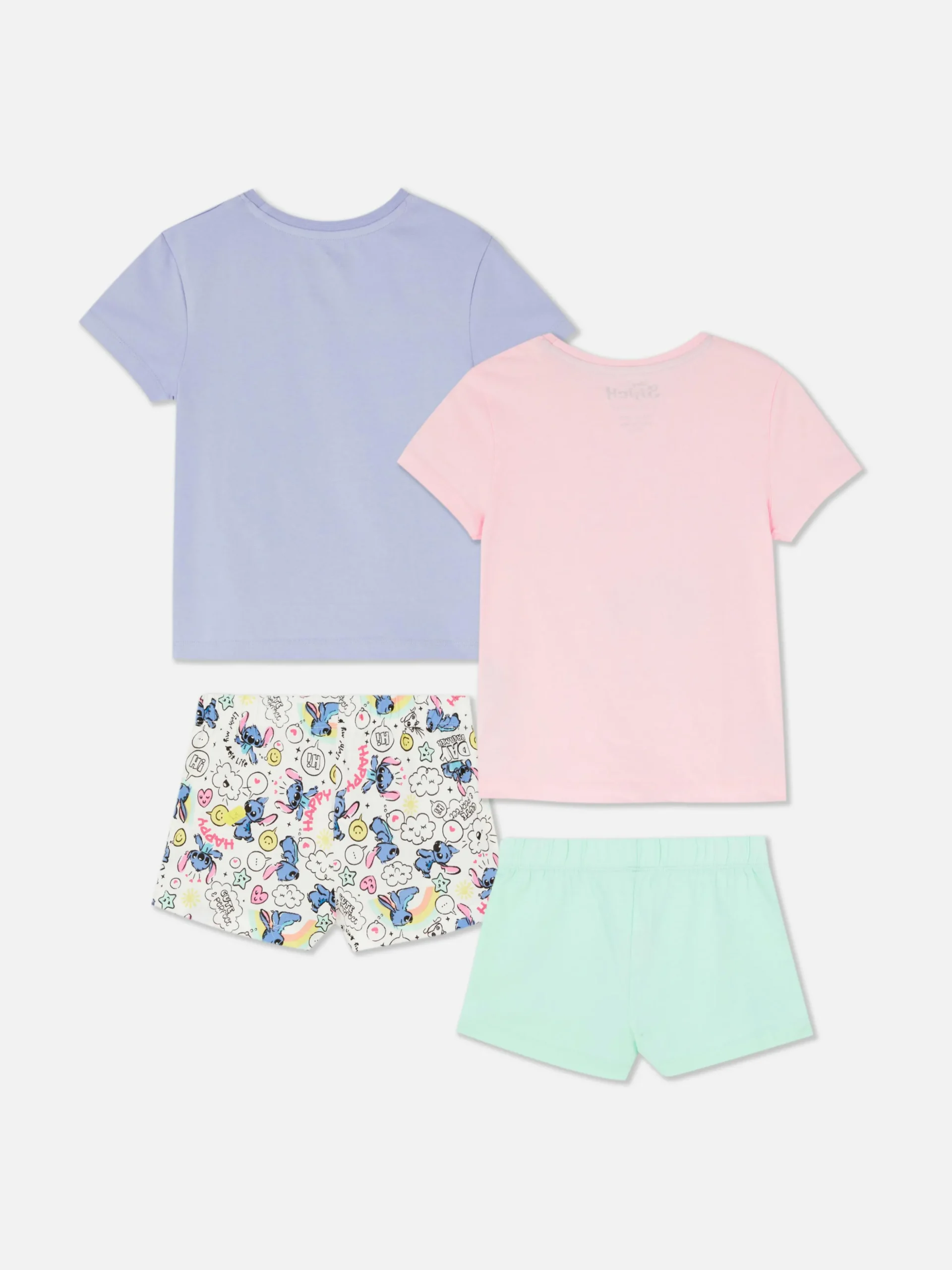 lot_de__pyjamas_short_dis_1.webp Lot De 2 Pyjamas Short Disney Lilo & Stitch