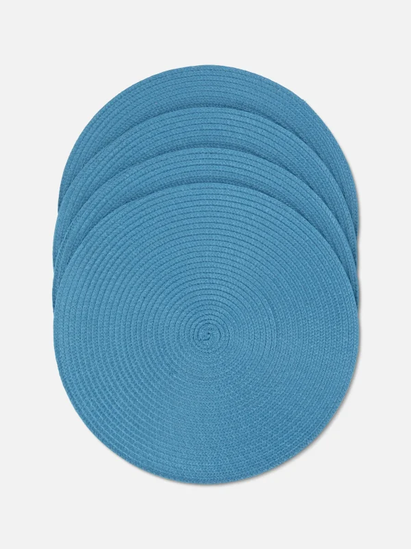 Lot De 4 Sets De Table Tissés