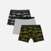 Lot De 3 Shortys Camouflage En Coton Majoritaire