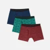 Lot De 3 Shortys Effet Chiné