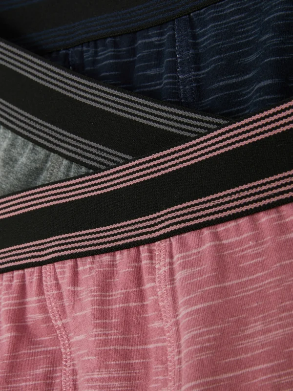 Lot De 3 Shortys Effet Chiné