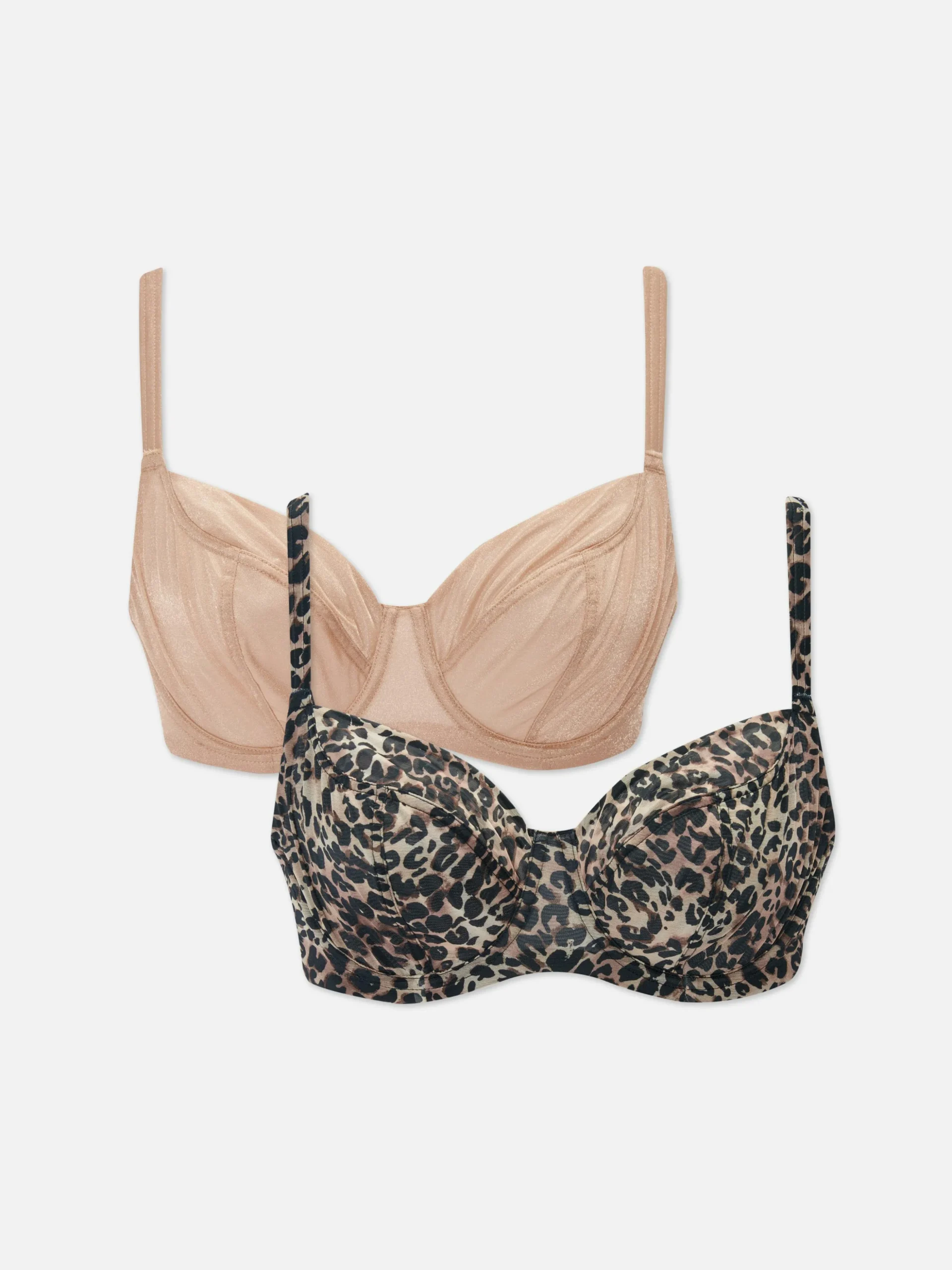 lot_de__soutiensgorge_non_0.webp Lot De 2 Soutiens-gorge Non Rembourrés, Bonnets D à G