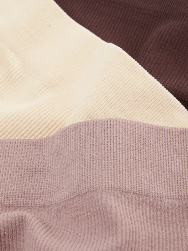 Lot De 3 Strings Côtelés