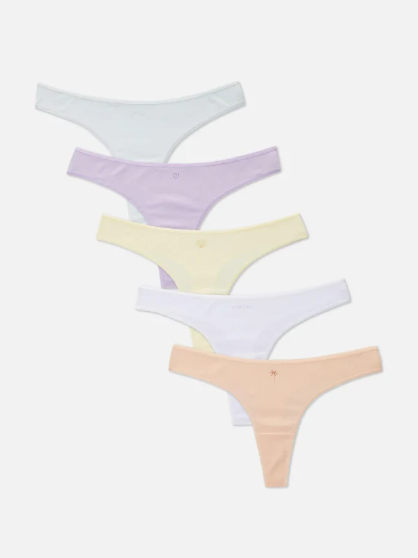 Lot De 5 Strings Graphiques