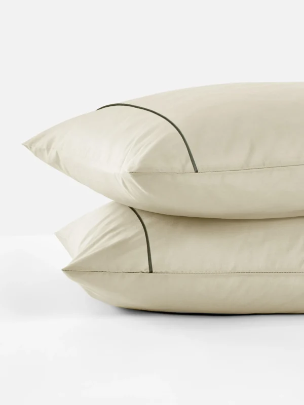 Lot De 2 Taies D'oreiller à 300 Fils