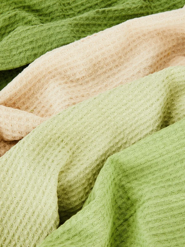 Lot De 4 Torchons Gaufrés