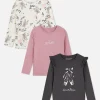 Lot De 3 T-shirts à Manches Longues Et à Motif Ballet