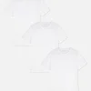 Lot De 3 T-shirts De Sous-vêtement à Col Rond