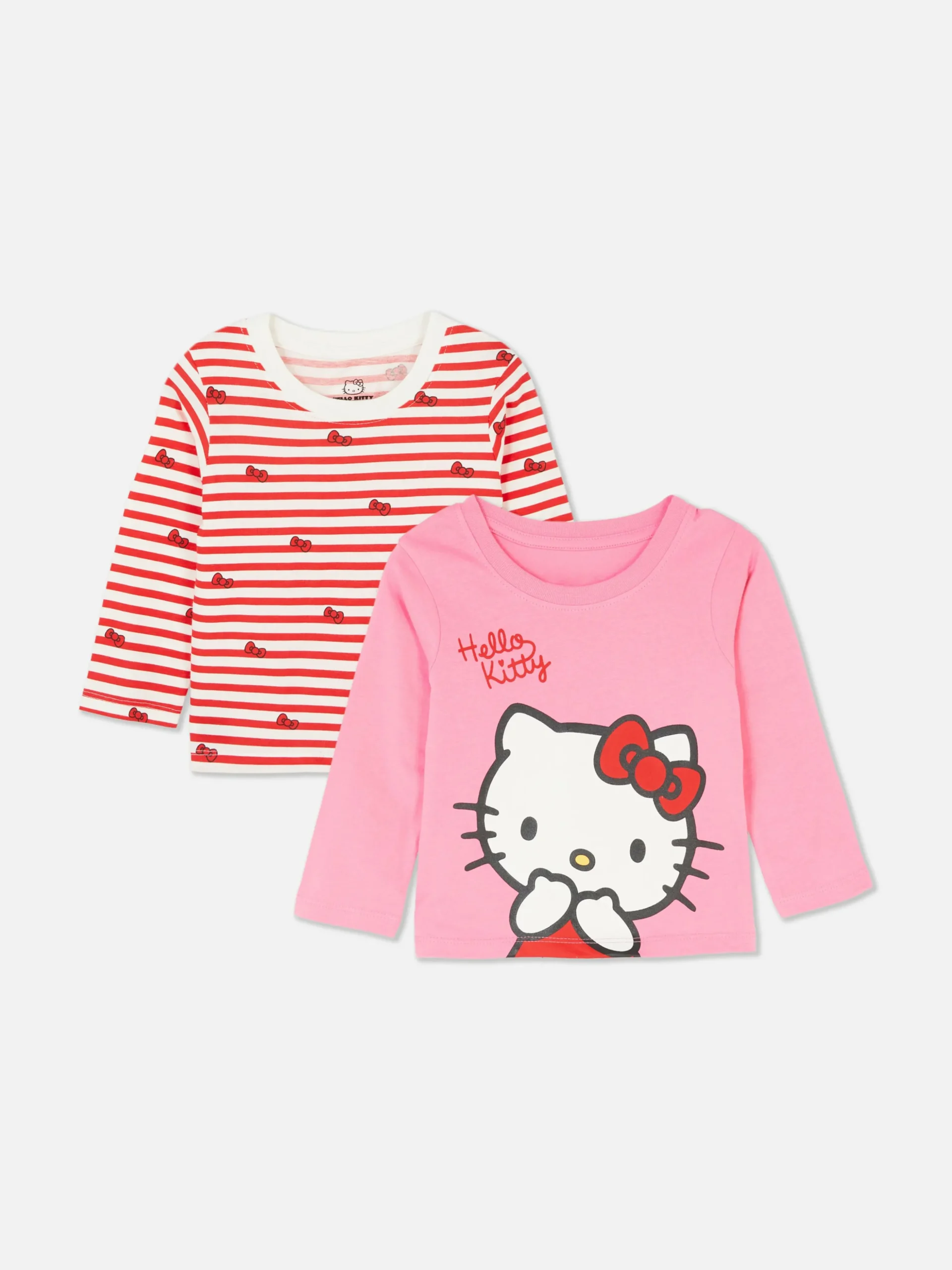lot_de__tshirts_hello_kit_0.webp Lot De 2 T-shirts Hello Kitty à Manches Longues