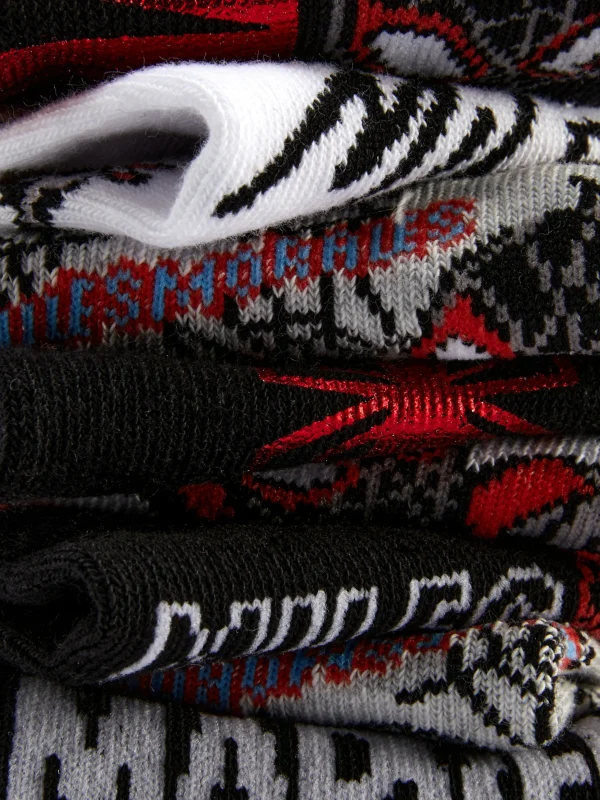 Lot De 4 paires De Socquettes Marvel Spider-Man Miles Morales