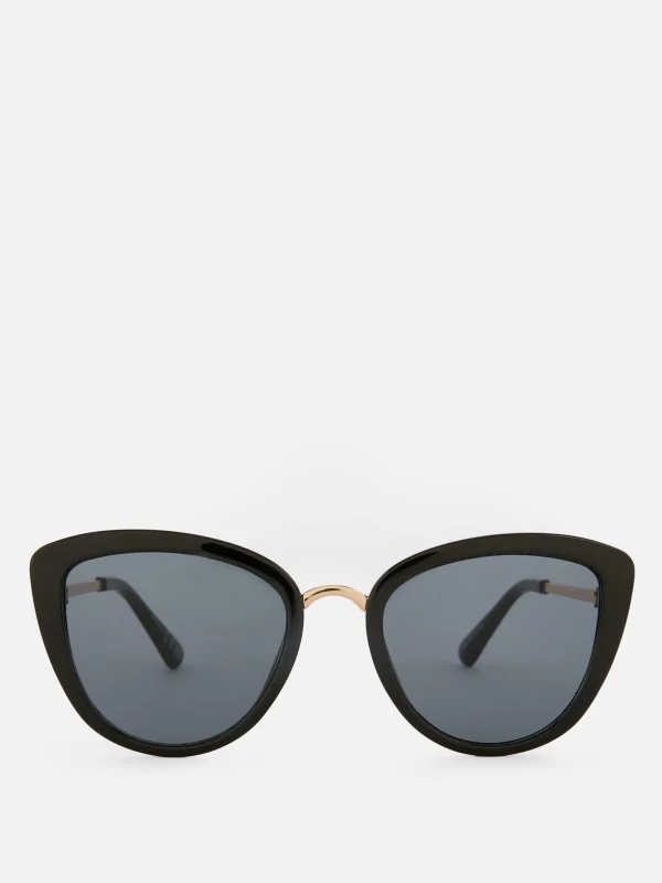 Lunettes De Soleil œil De Chat à Finition Métallisée