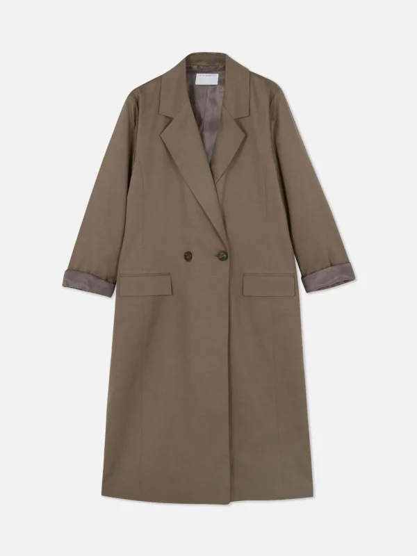 Manteau Cache-poussière à Double Boutonnage The Edit