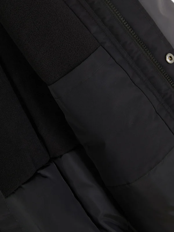 Manteau Court Color Block