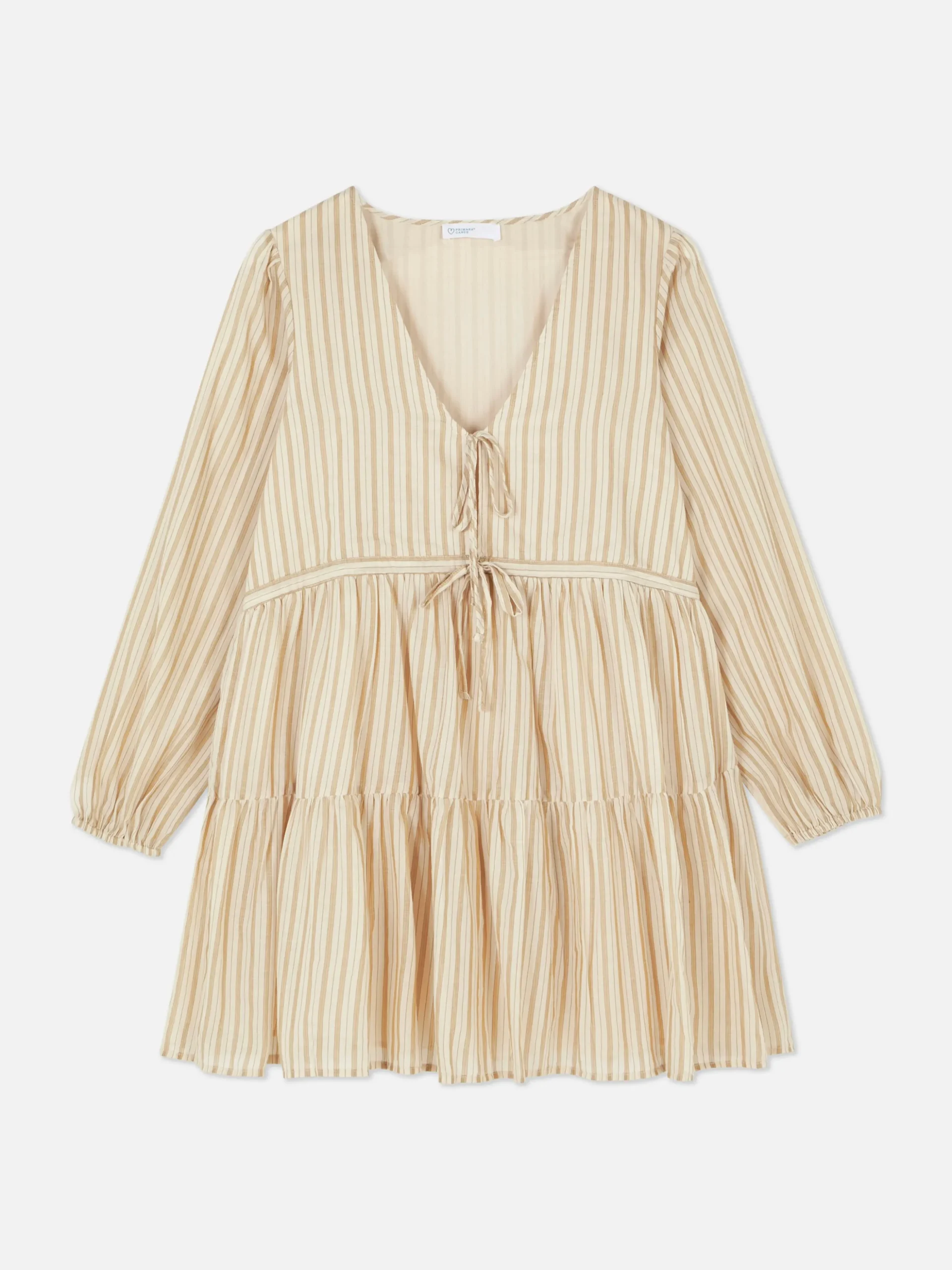 mini_robe__smocks_noue_su_4.webp Mini Robe à Smocks Nouée Sur Le Devant