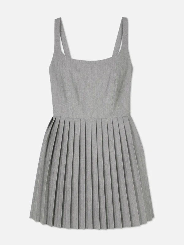 Mini Robe Patineuse Plissée Rita Ora