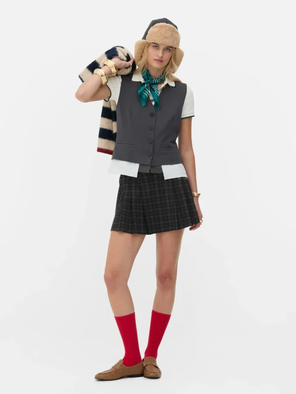 Mini-jupe à Carreaux Rita Ora à Coordonner