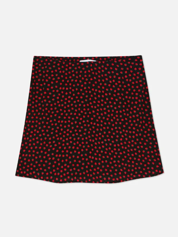 Mini-jupe à Zip Latéral