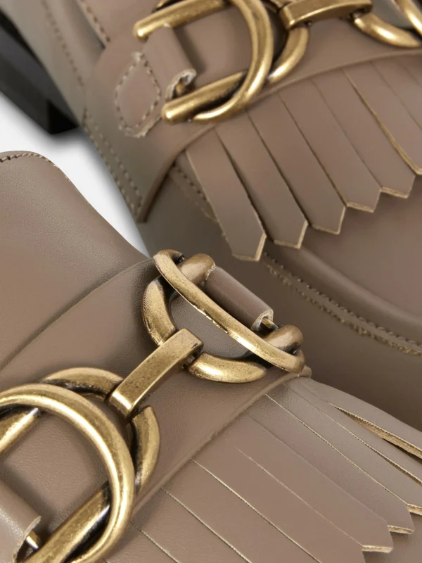 Mocassins à Boucle Et à Franges