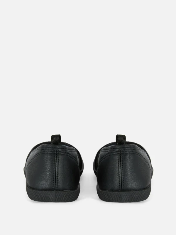 Mocassins à Enfiler En Simili Cuir