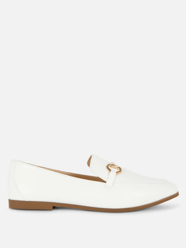 Mocassins En Simili Cuir à Mors