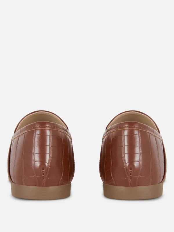 Mocassins En Simili Cuir à Mors