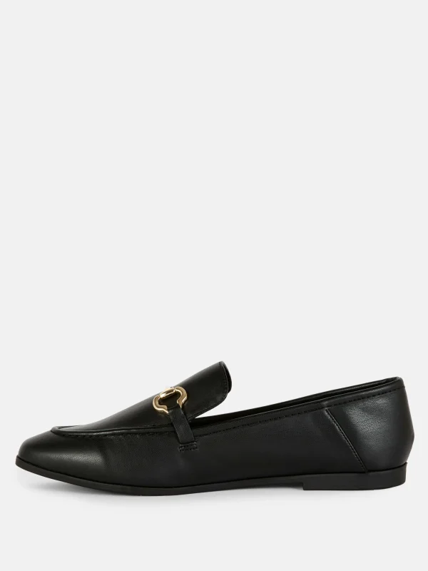 Mocassins En Simili Cuir Avec Boucle