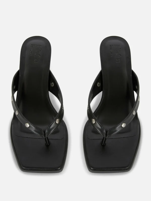 Mules Cloutées En Simili Cuir Rita Ora