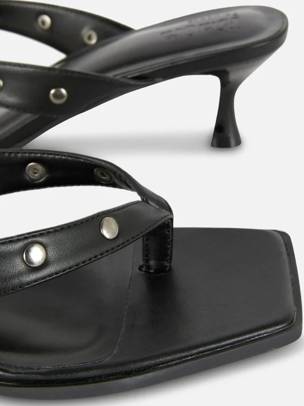 Mules Cloutées En Simili Cuir Rita Ora