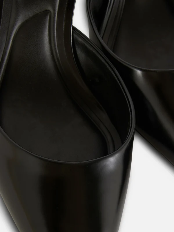 Mules Pointues à Petits Talons