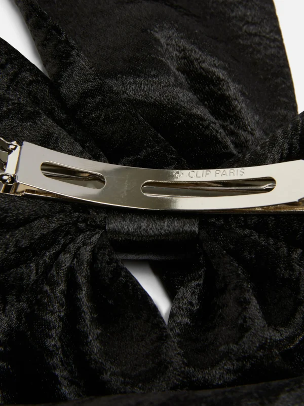 Nœud Pour Cheveux En Satin Froissé