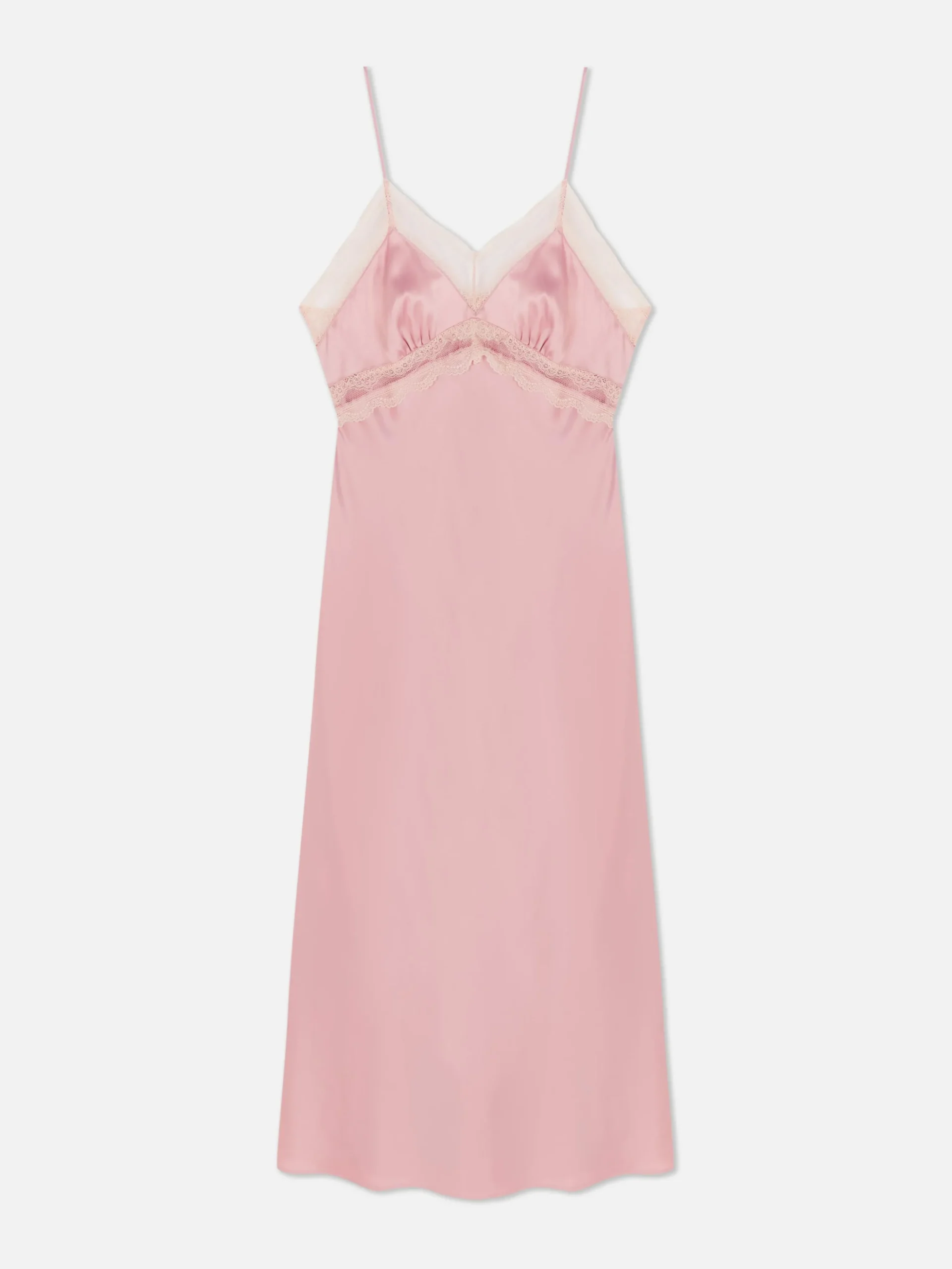 nuisette_milongue_en_sati_0-1.webp Nuisette Mi-longue En Satin à Finitions En Dentelle