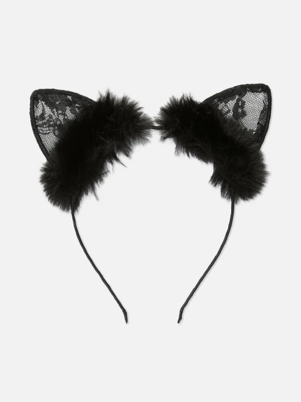 Oreilles De Chat En Dentelle Halloween