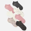 7 Paires De Socquettes à Motifs Assortis