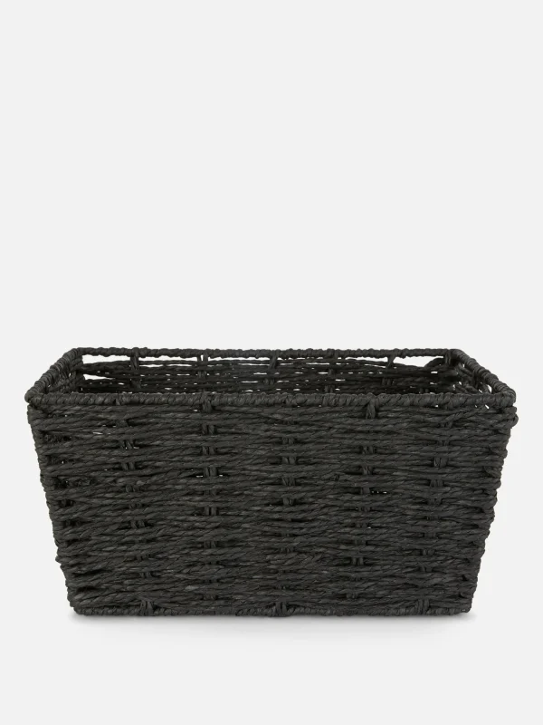 Panier De Rangement En Corde De Papier