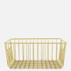 Panier De Rangement En Fil Métallisé