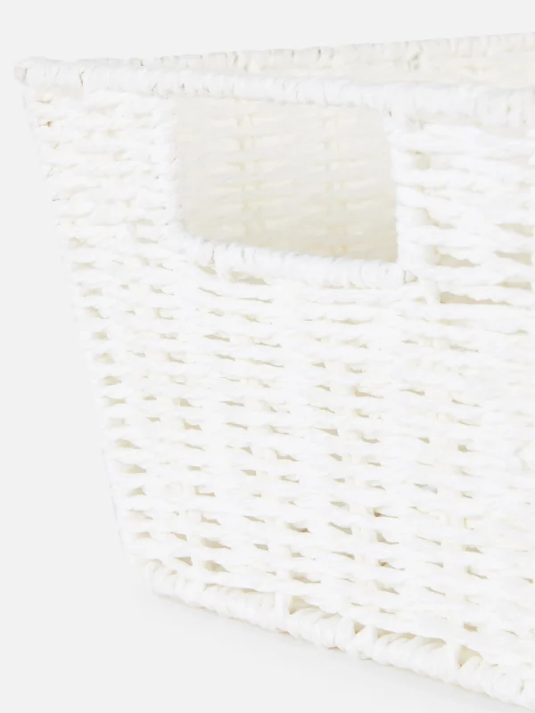 Panier Moyen En Corde De Papier