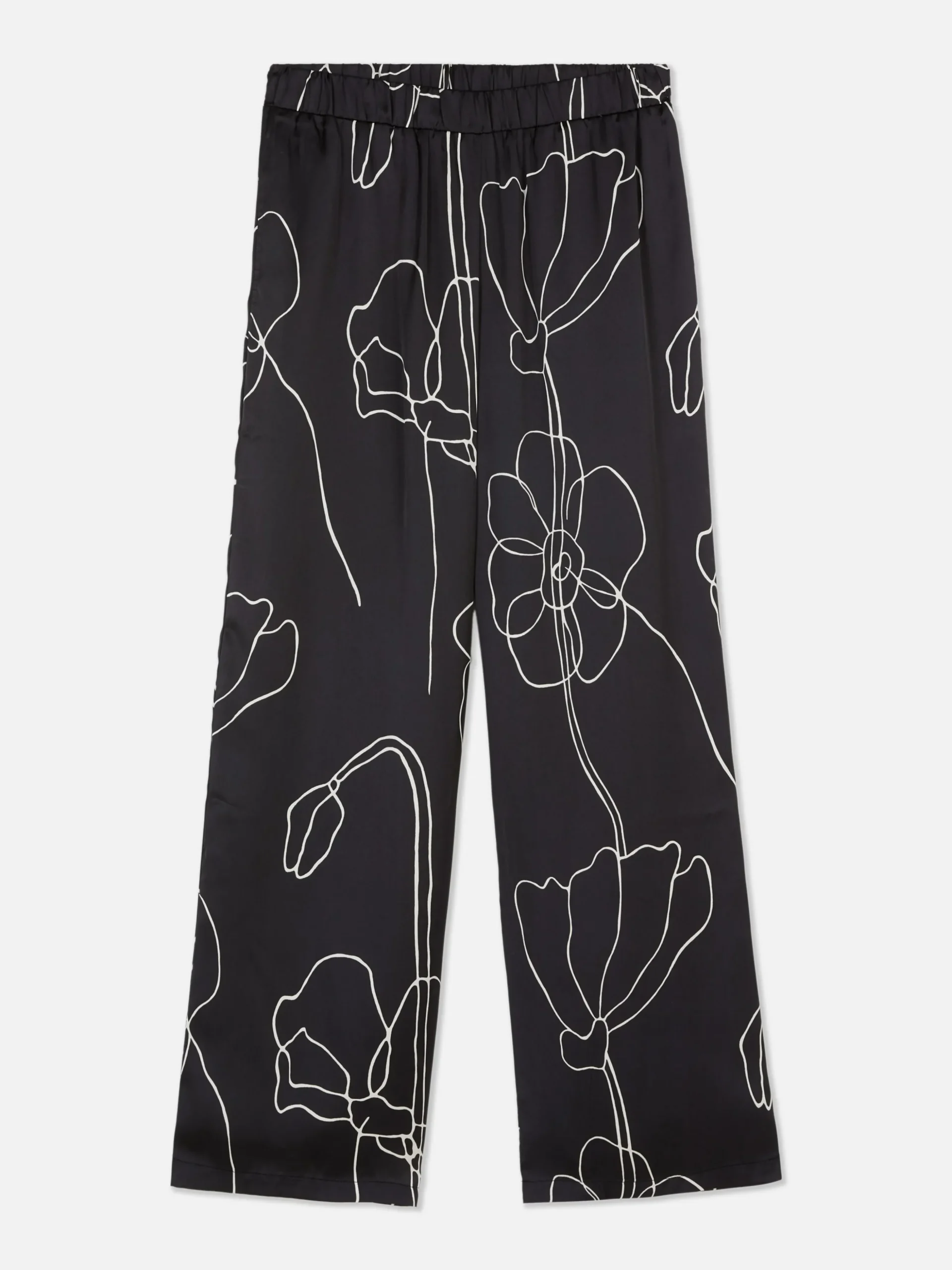 pantalon__fleurs_en_satin_4.webp Pantalon à Fleurs En Satin à Coordonner