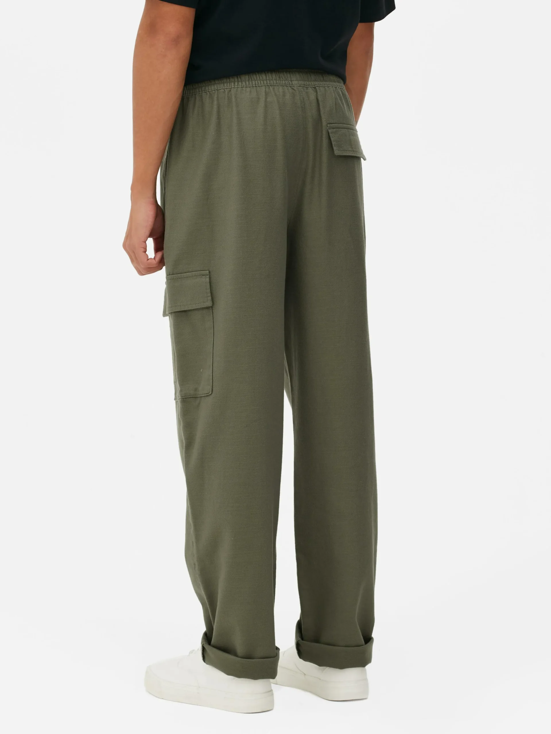 pantalon_cargo__cordon_de_3.webp Pantalon Cargo à Cordon De Serrage à La Taille