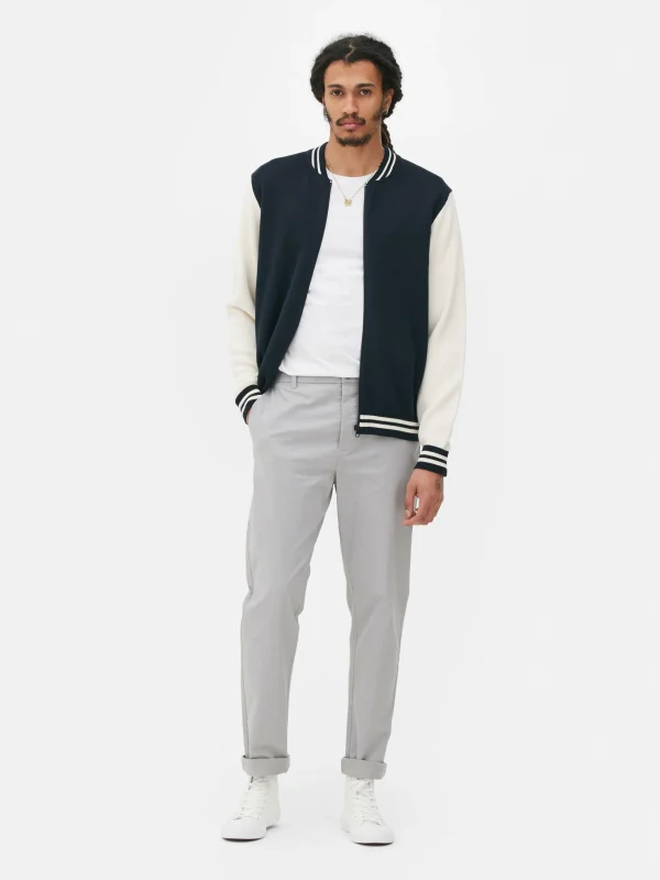 Pantalon Chino Stretch Coupe Slim