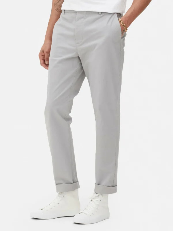Pantalon Chino Stretch Coupe Slim