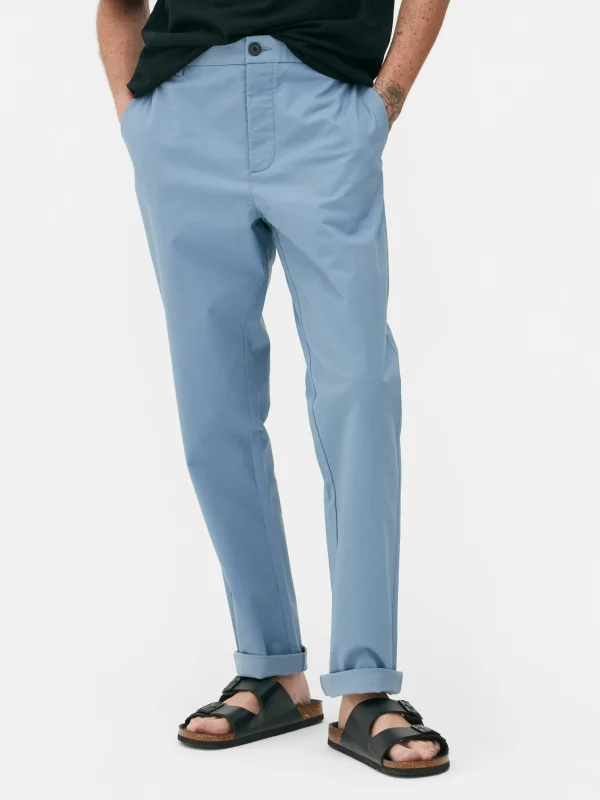 Pantalon Chino Stretch Coupe Slim