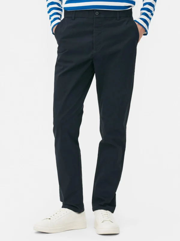 Pantalon Chino Stretch Coupe Slim